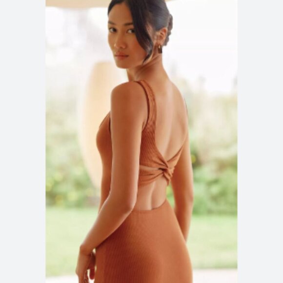 L*Space Mara Maxi Ribbed Dress S - Picture 10 of 12